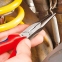 Плоские круглогубцы с режущими кромками, 200 мм Knipex 26 15 200 5