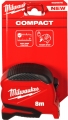 Рулетка Milwaukee Compact Gen II 8 м x 25 мм 4932498780 1