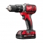 Акумуляторний ударний дриль-шурупокрут Milwaukee M18 BPD-202C (4933443515) 0
