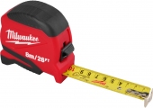 Рулетка Milwaukee Compact Gen II 8 м / 26 ft x 25 мм 4932498781 0