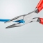 Плоские круглогубцы с режущими кромками, 125 мм Knipex 25 01 125 5