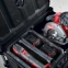 Пенал пластиковий для кейса на колесах та великого кейса Milwaukee Packout для ящика з 2-ма висувними відсіками (4932478298) 1
