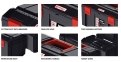 Набір ящиків Qbrick System Regular R-BOX Set: 19+16+13  10