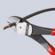Кусачки боковые особой мощности со страховочным креплением KNIPEX 74 22 250 T 1