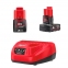Набір акумуляторних інструментів Milwaukee M12 BPP2L-422X (4933481028) 2