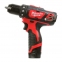 Дриль-шурупокрут акумуляторний Milwaukee M12 BDD-202C (4933441915) 0