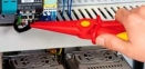 Плоские круглогубцы из пластмассы KNIPEX 98 62 02 0