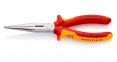 Плоские круглогубцы с режущими кромками, 200 мм Knipex 26 16 200 0