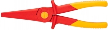 Плоские круглогубцы из пластмассы, 220 мм Knipex 98 62 02 0