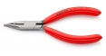 Плоские круглогубцы с режущими кромками, 125 мм Knipex 25 01 125 0