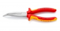 Плоские круглогубцы с режущими кромками, 200 мм Knipex 26 26 200 0
