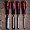 Набір плоских стамесок Milwaukee 4 шт (4932479897) 1