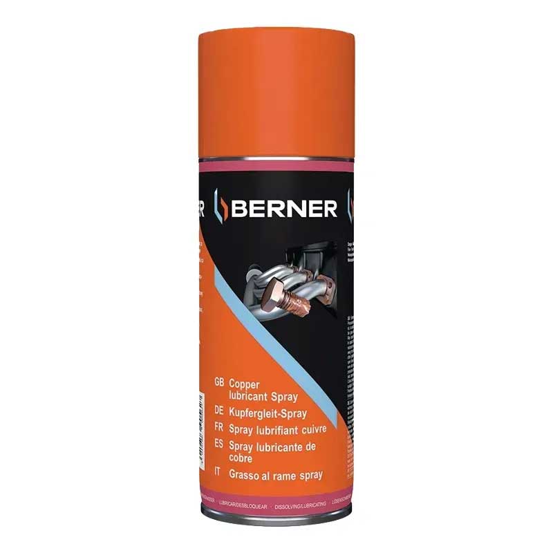 Спрей-мастило мідне термостійке Berner 400 мл (147707)