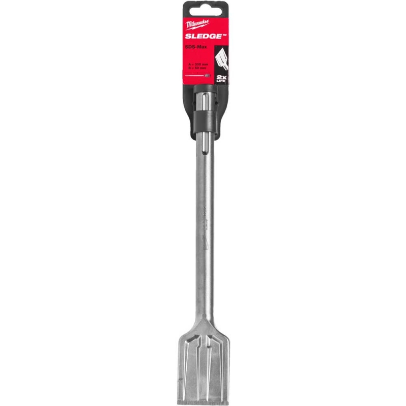 Долото для плитки Milwaukee SDS-Max SLEDGE™ 50 × 300 мм (4932478271)