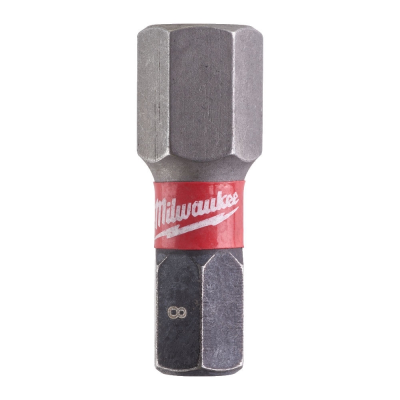 Біта Milwaukee Shockwave Hex8 25 мм, 2 шт (4932430898)