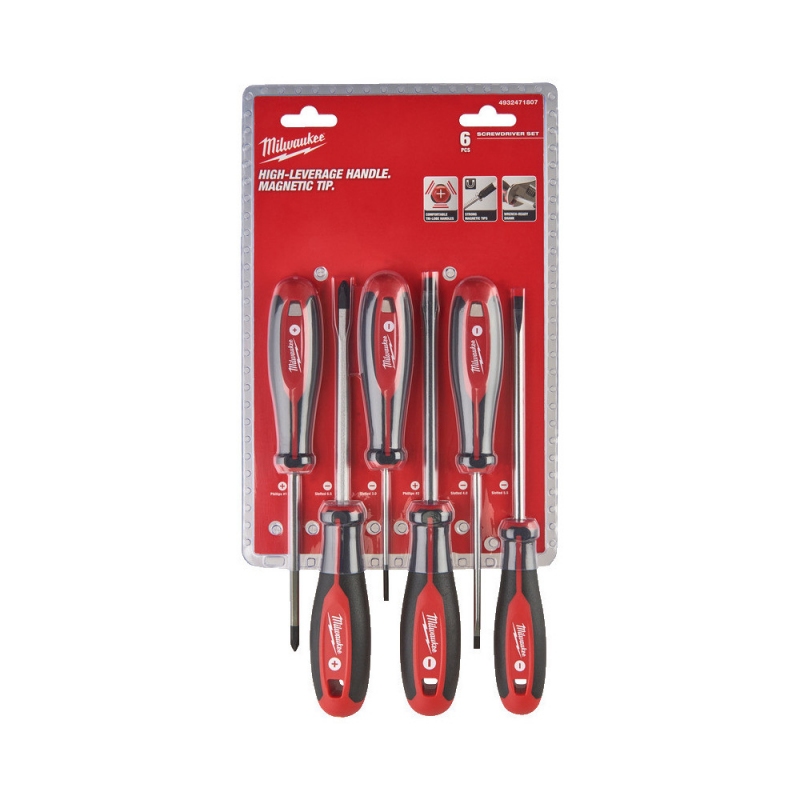 Набір викруток з тригранною рукояткою Milwaukee 6 шт (4932471807)