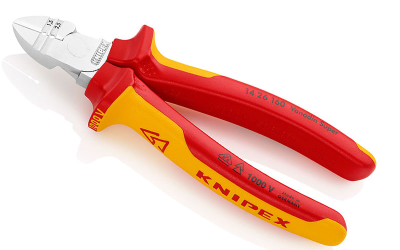 KNIPEX Кусачки боковые для удаления изоляции 14 26 160
