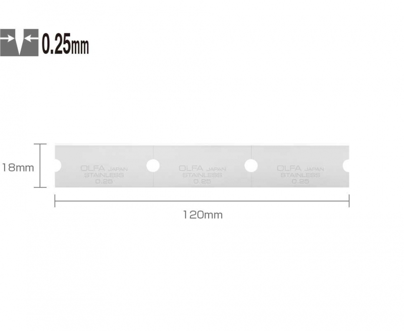 Лезвие OLFA GSB-1S