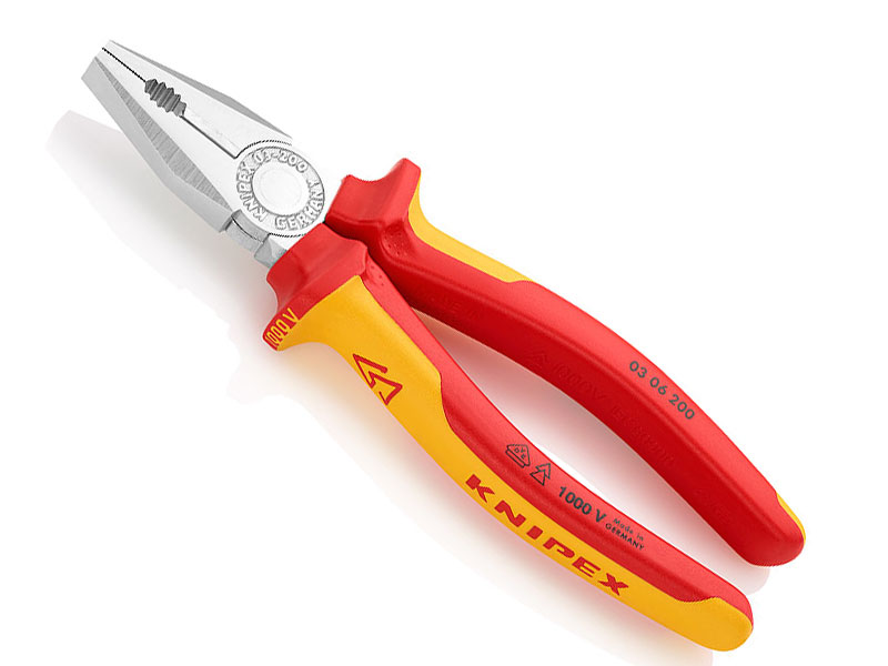 Плоскогубцы комбинированные, 200 мм Knipex 03 06 200