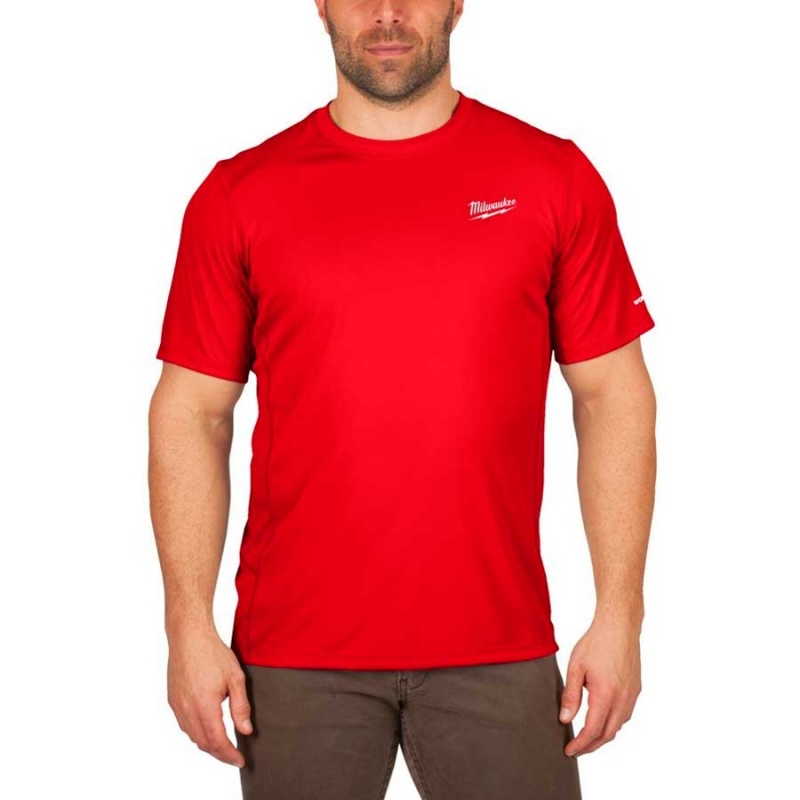Футболка Milwaukee WW SS RD (XL) червона (4932493071)