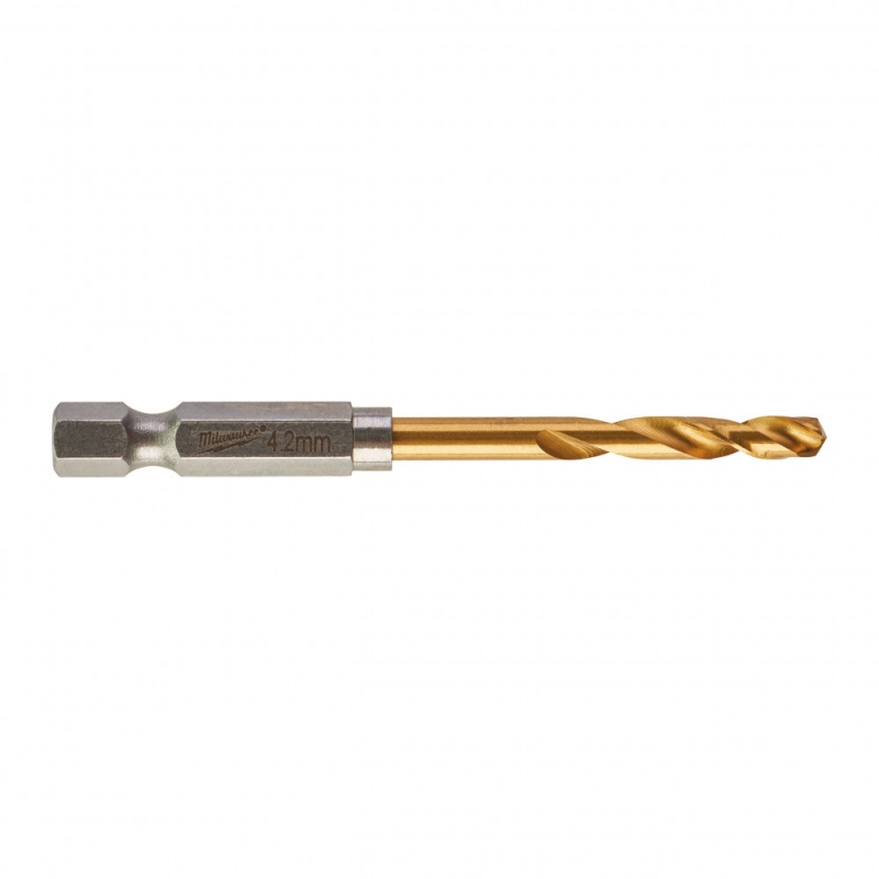 Свердло по металу Milwaukee RedHEX HSS-G TiN, Ø4.2 мм (48894709)