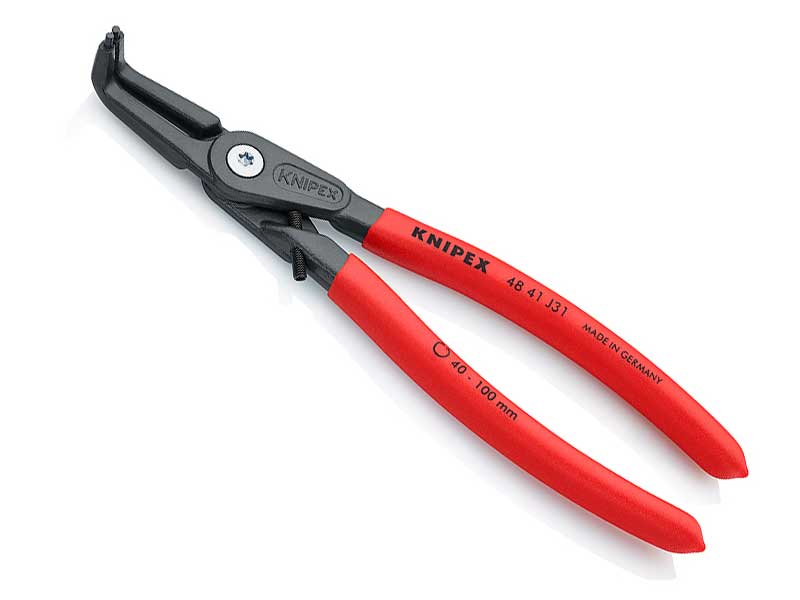 Прецизионные щипцы для внутренних стопорных колец в отверстиях KNIPEX 48 41 J31