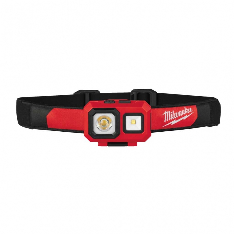 Ліхтар налобний на батарейках Milwaukee HL-SF (4933471388)