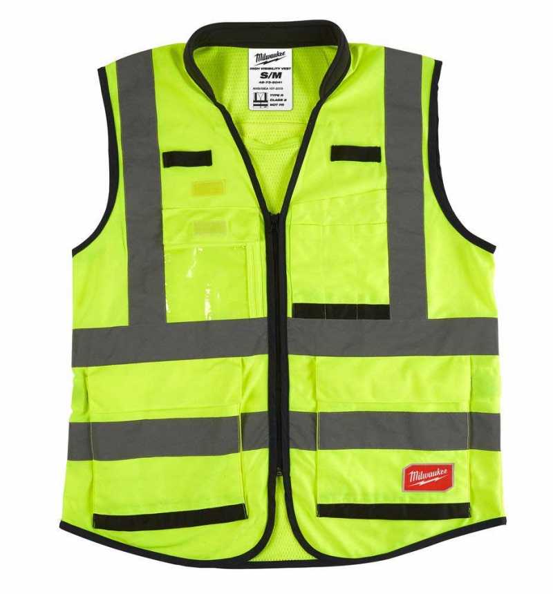 Жилет сигнальный Premium желтый Milwaukee (2XL/3XL) 4932471897