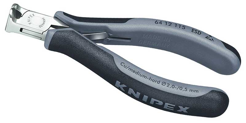 KNIPEX Кусачки торцевые для электроники 64 12 115 ESD