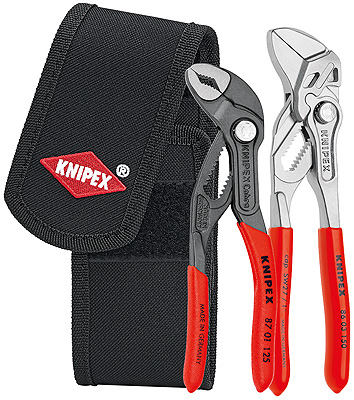 Набор мини-клещей в поясной сумке для инструментов Knipex, 00 20 72 V01