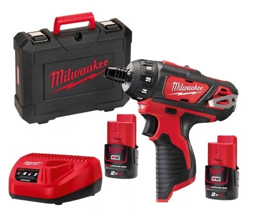 Шуруповерт аккумуляторный Milwaukee M12 BD-202C