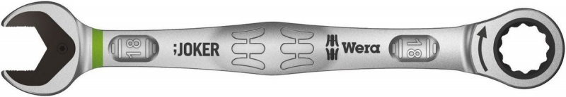 Комбинированный гаечный ключ с трещоткой Wera Joker 18мм, 05073278001