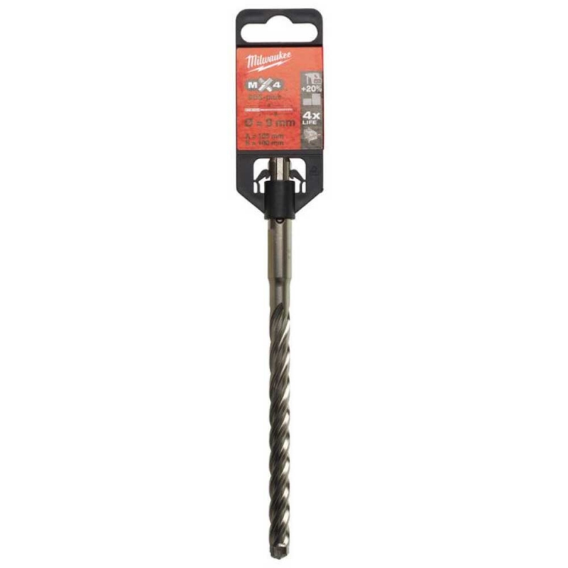 Бур Milwaukee SDS-PLUS MX4 Ø9x165х100 мм (4932352944)
