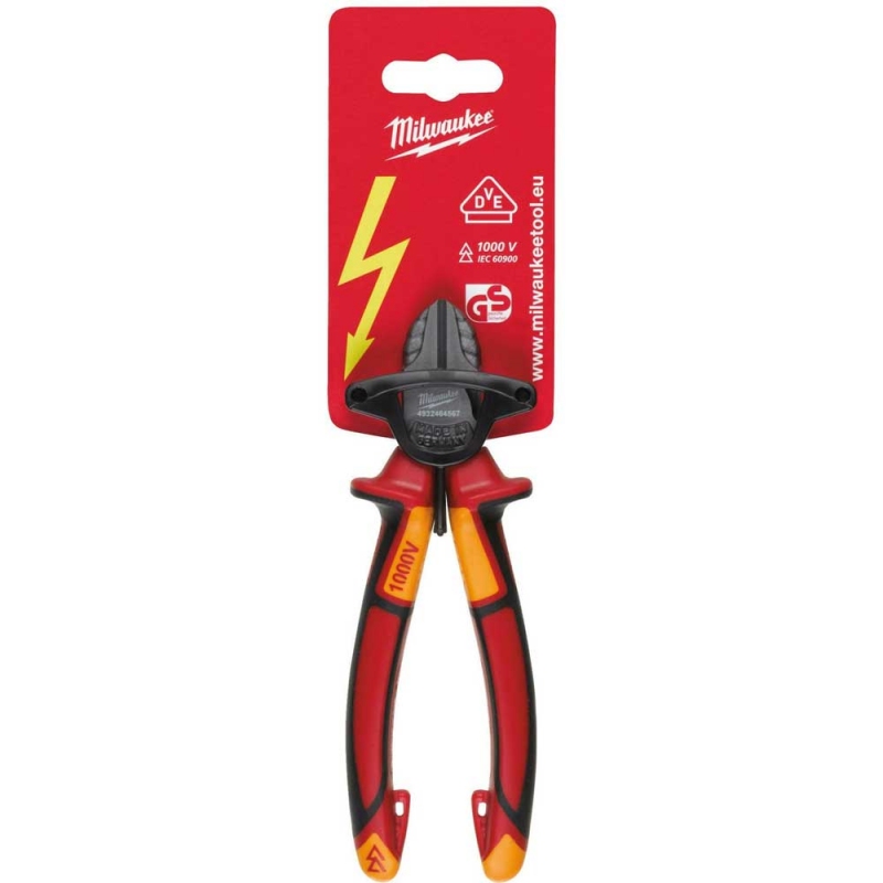 Бокорізи VDE діелектричні Milwaukee 160 мм (4932464567)