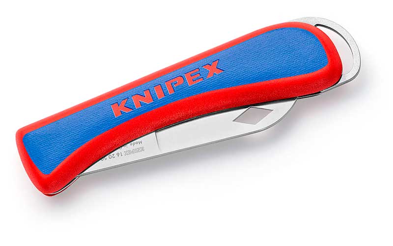Складной нож для электриков Knipex 16 20 50 SB