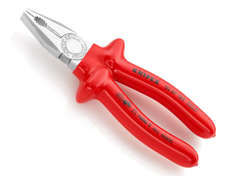 Плоскогубцы комбинированные, 180 мм Knipex 03 07 180