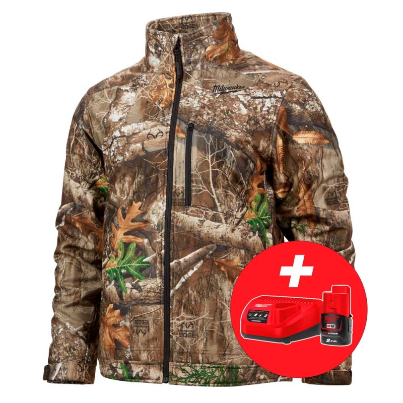 Куртка з підігрівом Milwaukee M12 HJCAMO6-201 (XXXL) (4932492951)