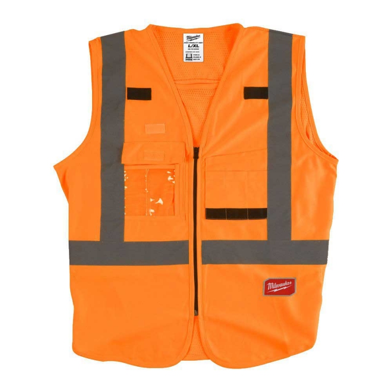 Жилет сигнальный оранжевый Milwaukee (S/M) 4932471892