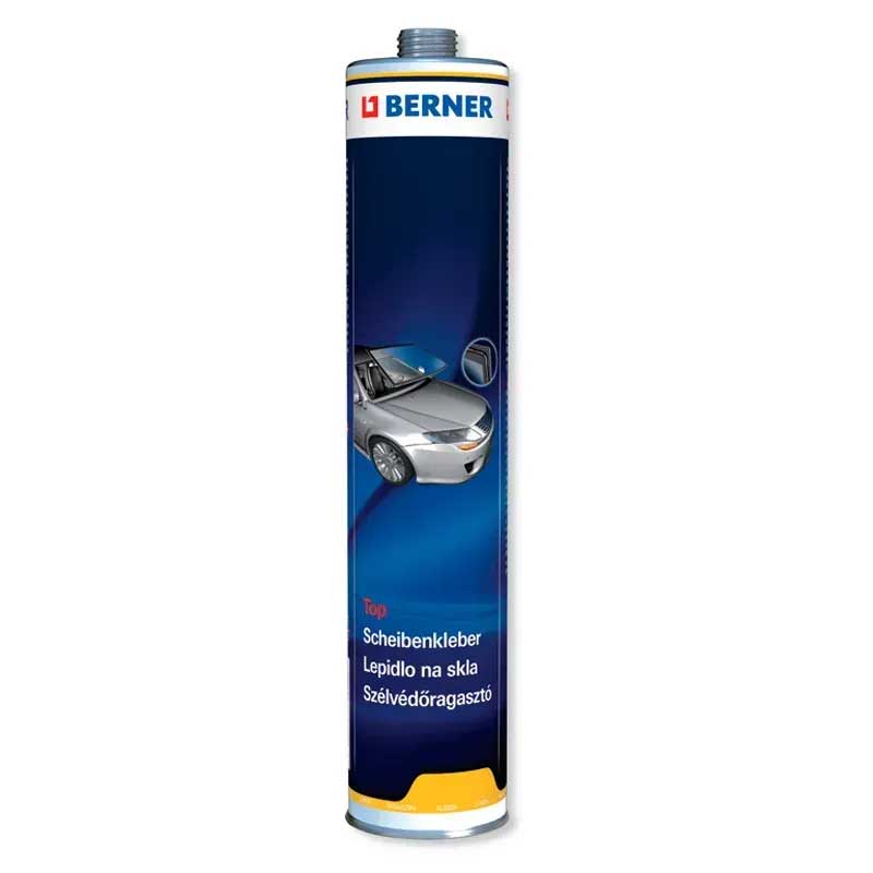 Клей-герметик для вклеювання скла Berner 310 мл (363511)
