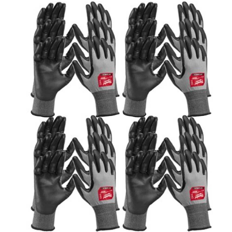 Рукавиці Milwaukee Hi-Dex з рівнем опору порізам 3/C (12 пар) розмір 11/XXL (4932480515)