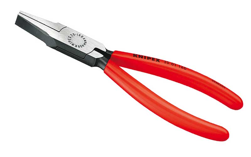 Плоскогубцы с гладкими губками, 140 мм Knipex 20 01 140