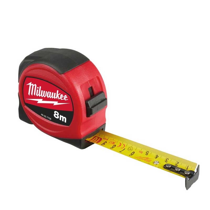 Рулетка компактна Milwauke 8м/25мм (48227708)