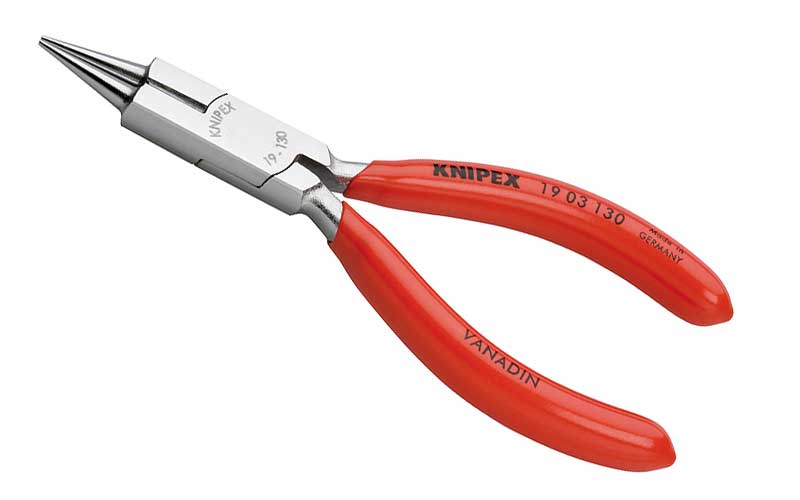 Круглогубцы с режущей кромкой, 130 мм Knipex 19 03 130