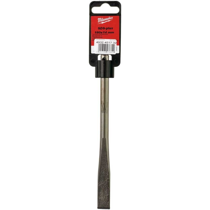 Долото тонке плоске Milwaukee SDS-Plus 180×14 мм (4932451732)