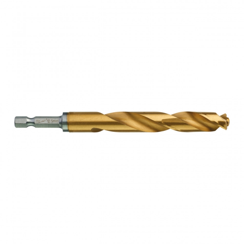 Свердло по металу Milwaukee RedHEX HSS-G TiN, Ø12.5 мм (48894728)