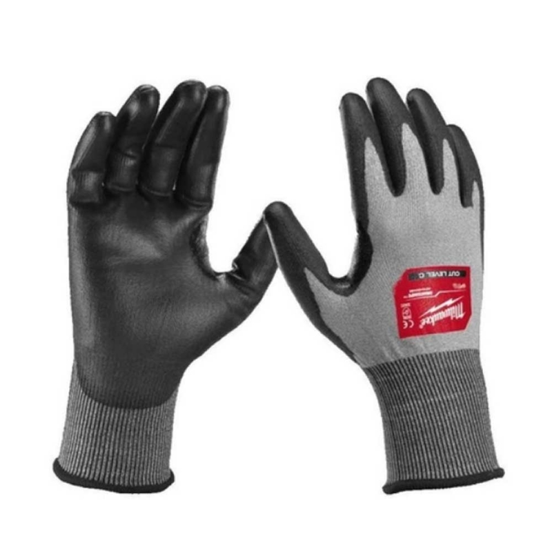 Рукавиці робочі Milwaukee Hi-Dex з рівнем опору порізам 3/C, розмір 11/XXL (4932480500)