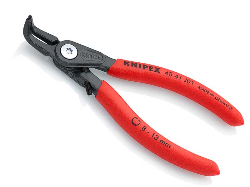 Прецизионные щипцы для внутренних стопорных колец в отверстиях KNIPEX 48 41 J01