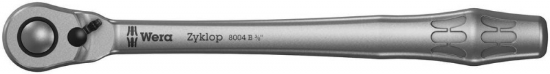 Трещотка Wera Zyklop Metal Switch 8004 B, привод 3/8