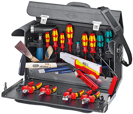 Чемодан для электромонтажа, модель Топ Knipex, 00 21 01 TL