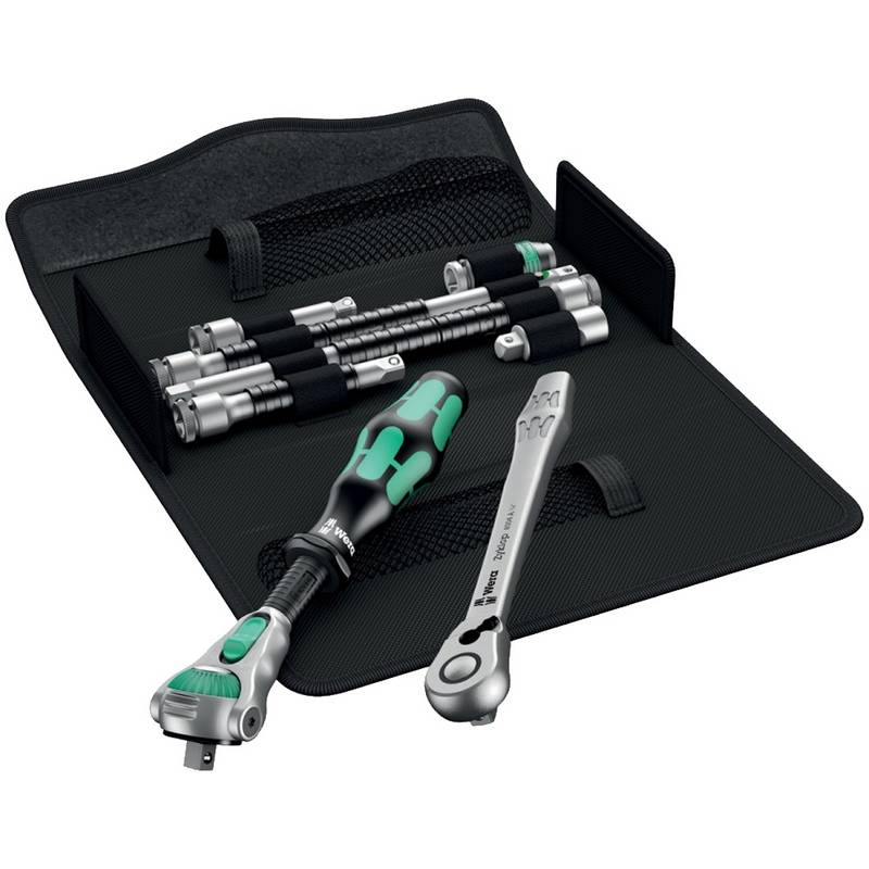 Набор с трещотками Wera Kraftform Kompakt Zyklop MS1 Metal/Speed 1/4